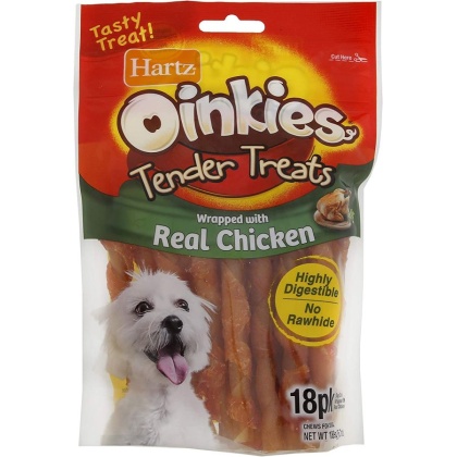 Hartz Oinkies Tender Treats - Chicken