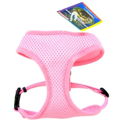 Coastal Pet Comfort Soft Adjustable Harness - Pink