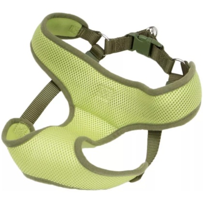 Coastal Pet Comfort Soft Nylon Adjusable Harness - Lime