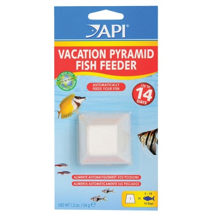 API 14 Day Vacation Pyramid Fish Feeder