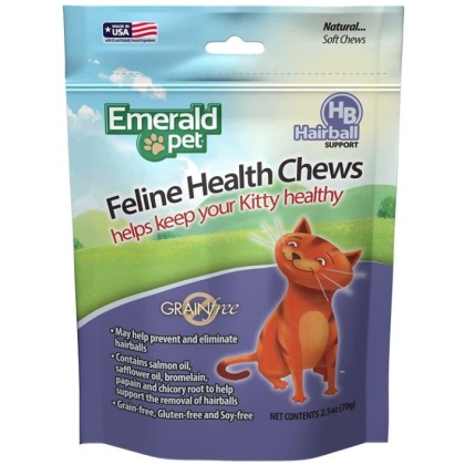 Emerald Pet Feline Health Chews Hairball Support