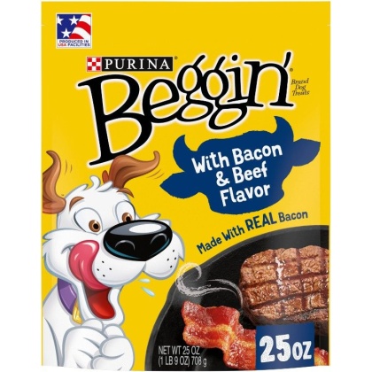 Purina Beggin\' Strips - Bacon & Beef Flavor