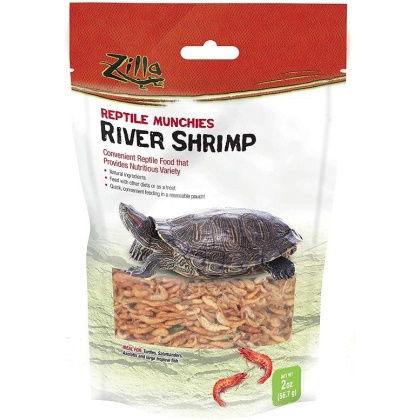 Zilla Reptile Munchies - River Shrimp