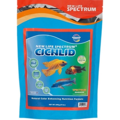 New Life Spectrum Cichlid Food Regular Sinking Pellets