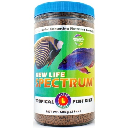 New Life Spectrum Tropical Fish Food Large Sinking Pellets