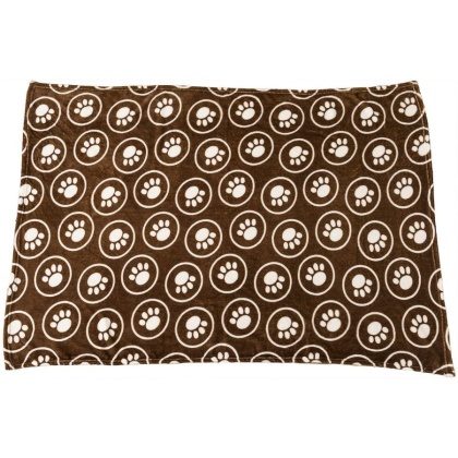 Spot Snuggler Brown Pet Blanket