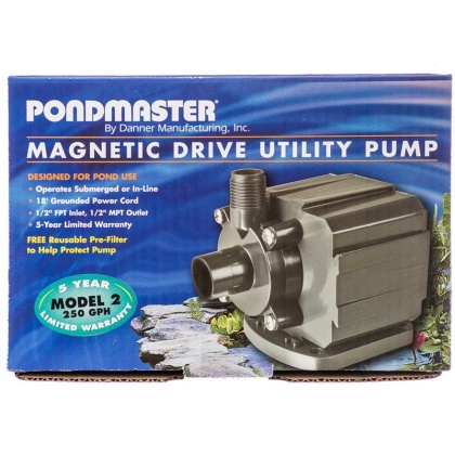 Pondmaster Pond-Mag Magnetic Drive Utility Pond Pump