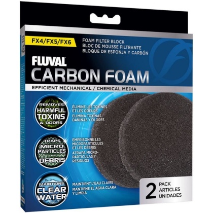 Fluval FX5/6 Replacement Carbon Impregnated Foam Pad