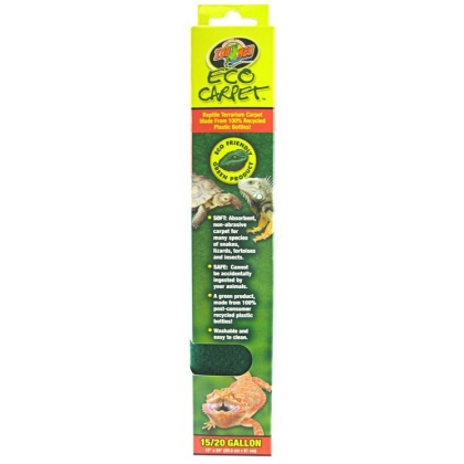 Zoo Med Eco Carpet Reptile Carpet - Green