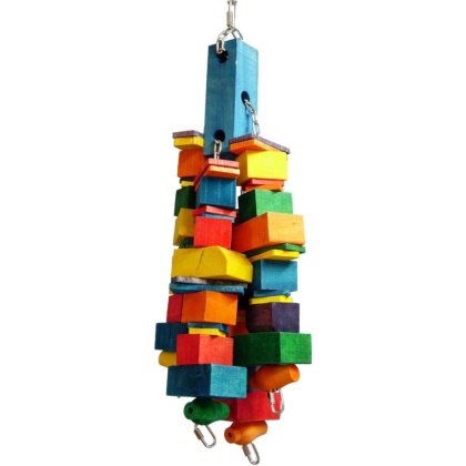 Zoo-Max Big J Wood Bird Toy Large