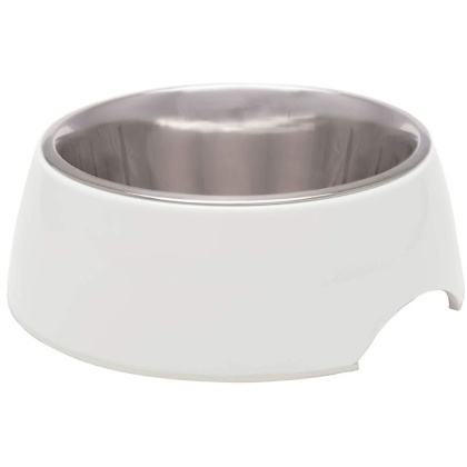 Loving Pets Ice White Retro Bowl